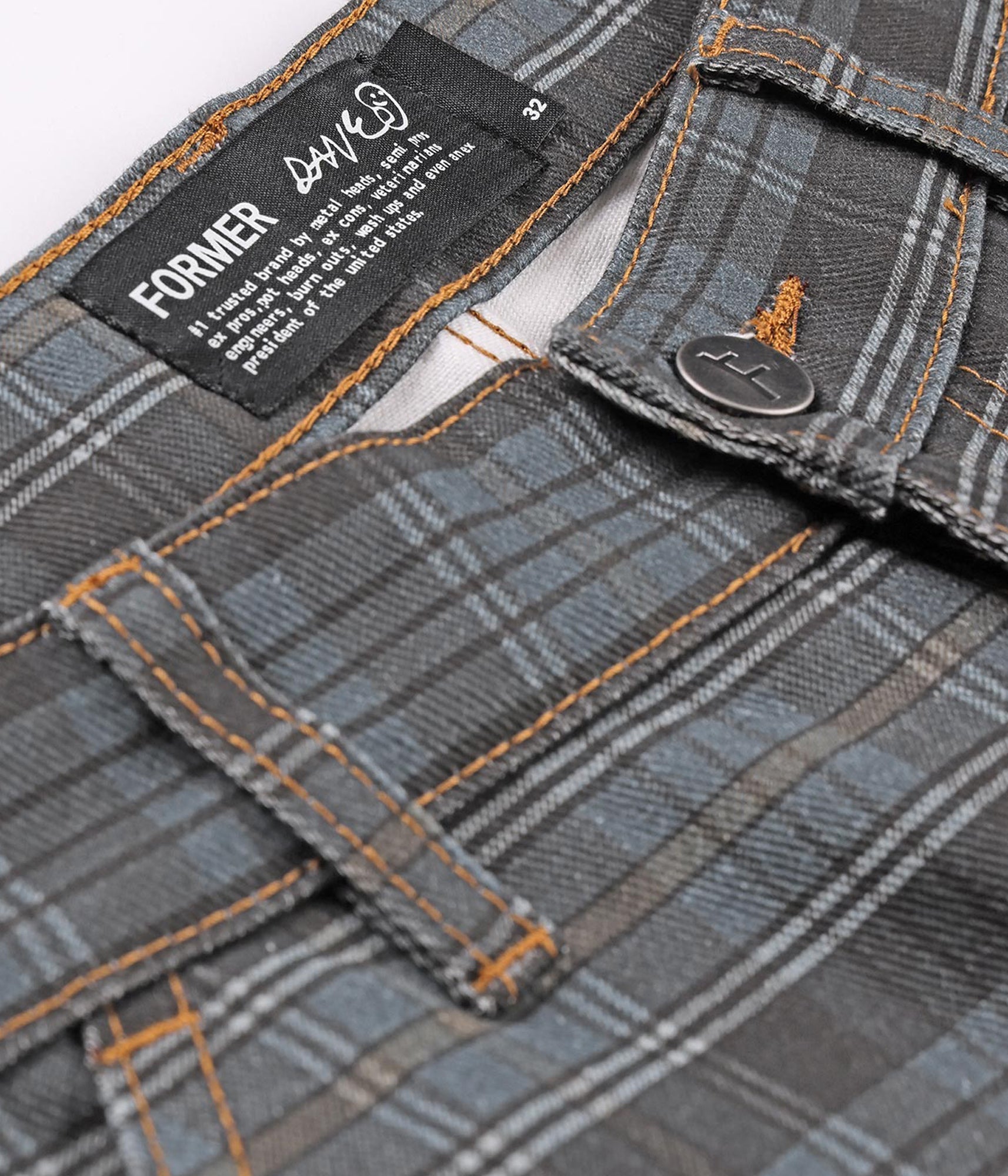 Reynolds Short en Denim Walkshort - Bleu Slack Délavé