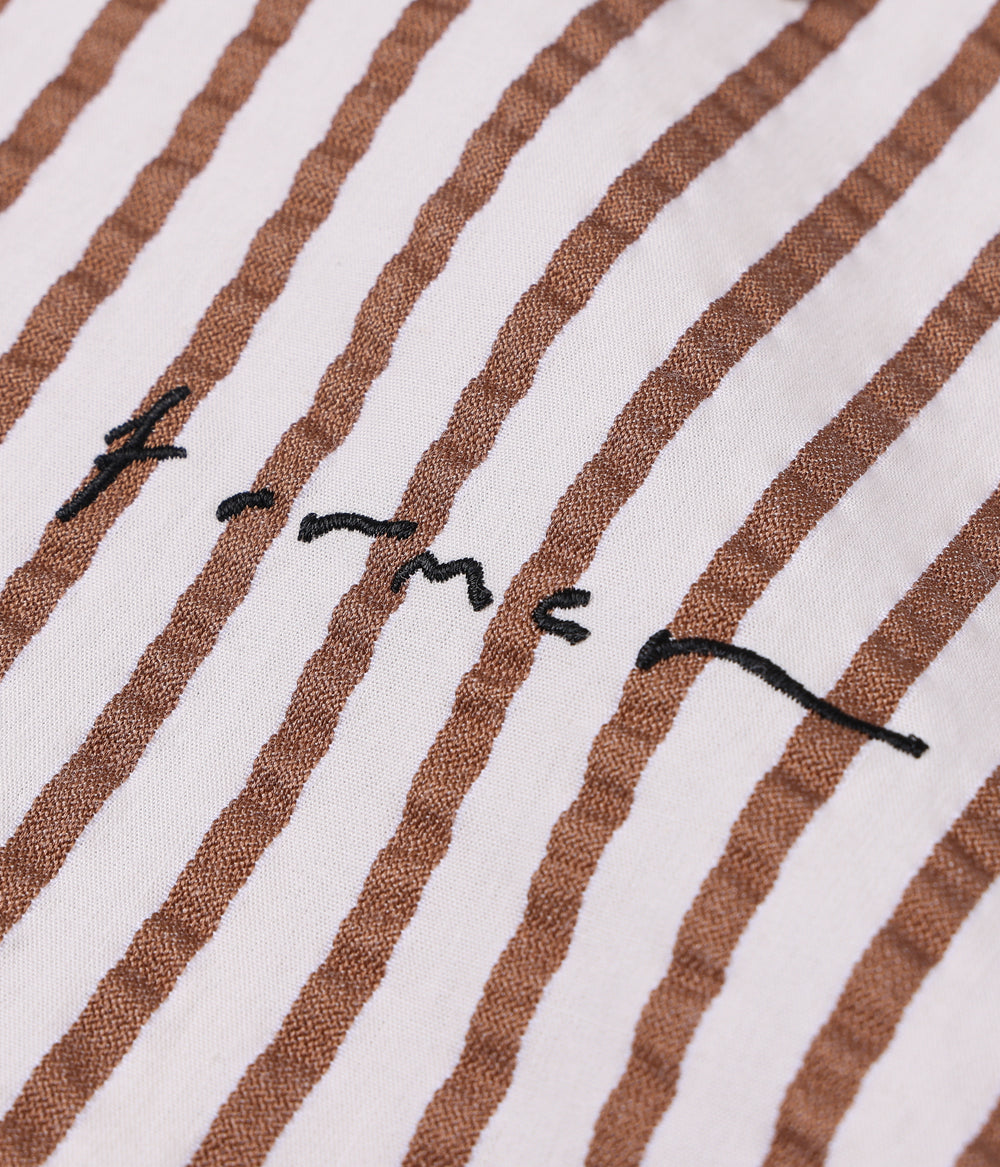 Vivian Seersucker Chemise MC - Cuivre
