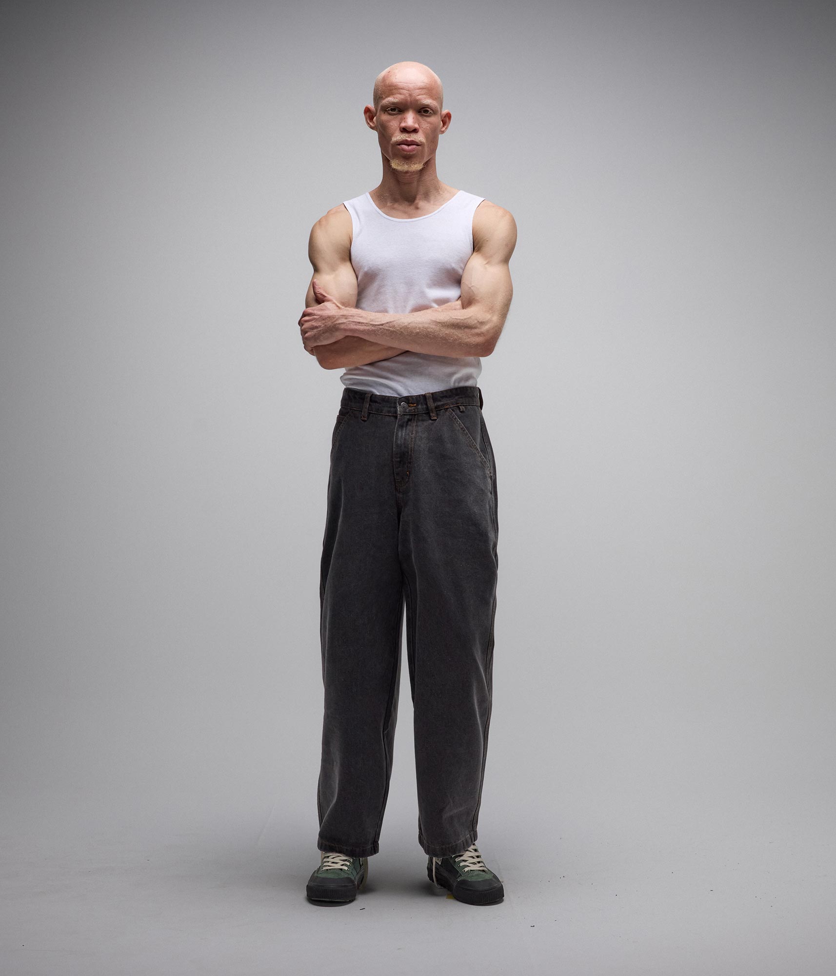 Reynolds Pantalon en Denim - Noir Délavé