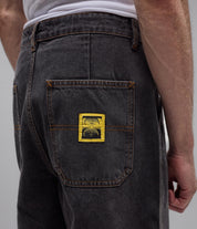 Reynolds Pantalon en Denim - Noir Délavé