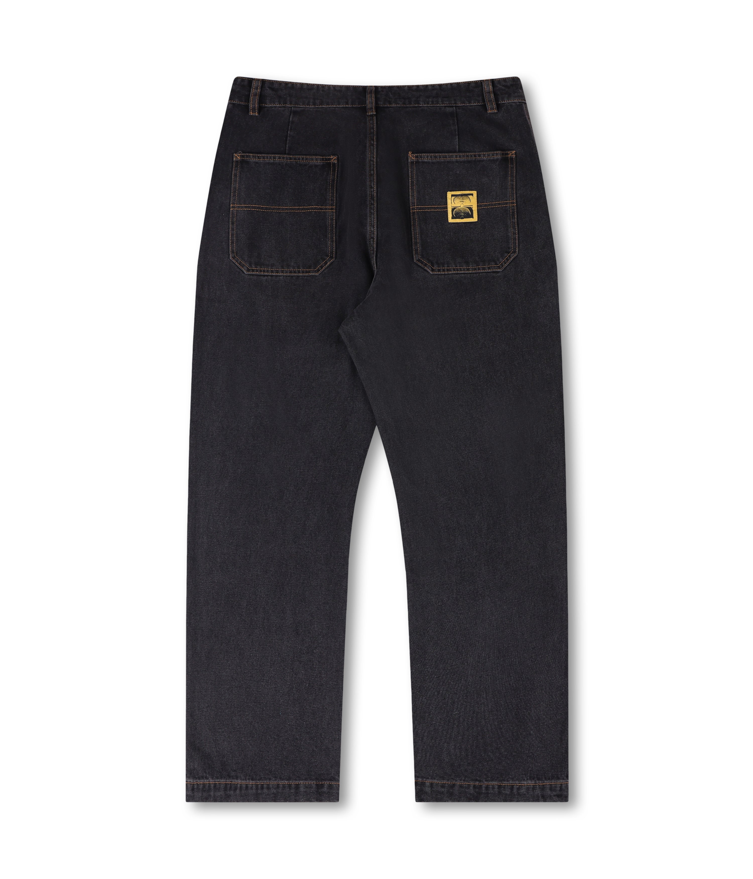 Reynolds Pantalon en Denim - Noir Délavé