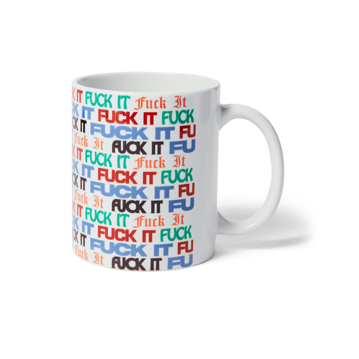 Fuck It Flyer Mug - Multi