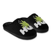 Fuzzy Chaussons - Noir