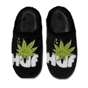 Fuzzy Chaussons - Noir