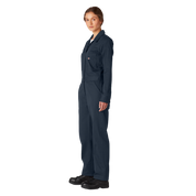 Women's Long Sleeve Coveralls - Dark Navy (DN)
