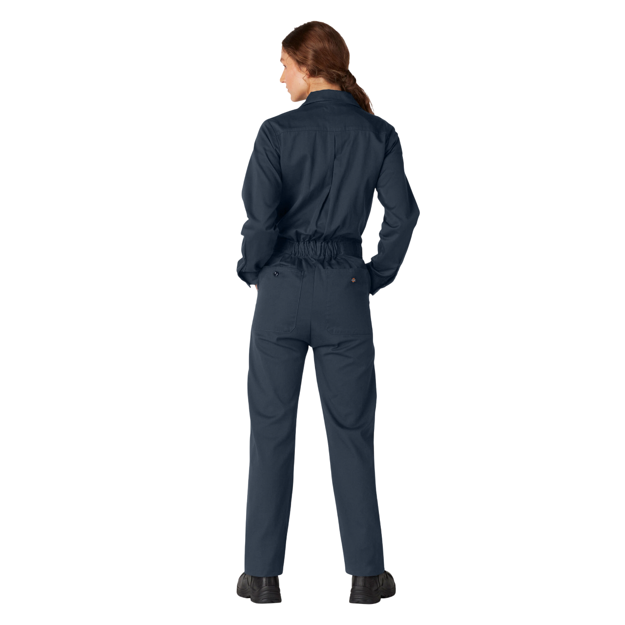 Women's Long Sleeve Coveralls - Dark Navy (DN)