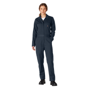 Women's Long Sleeve Coveralls - Dark Navy (DN)
