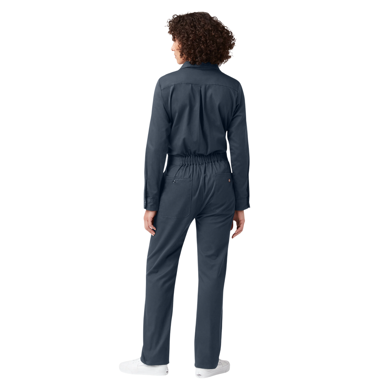 Women's Long Sleeve Coveralls - Dark Navy (DN)