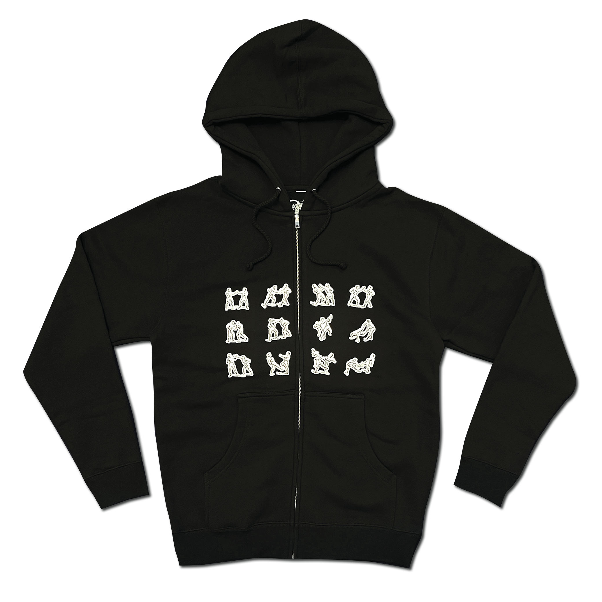 Fight Club Zip Hoodie - Black