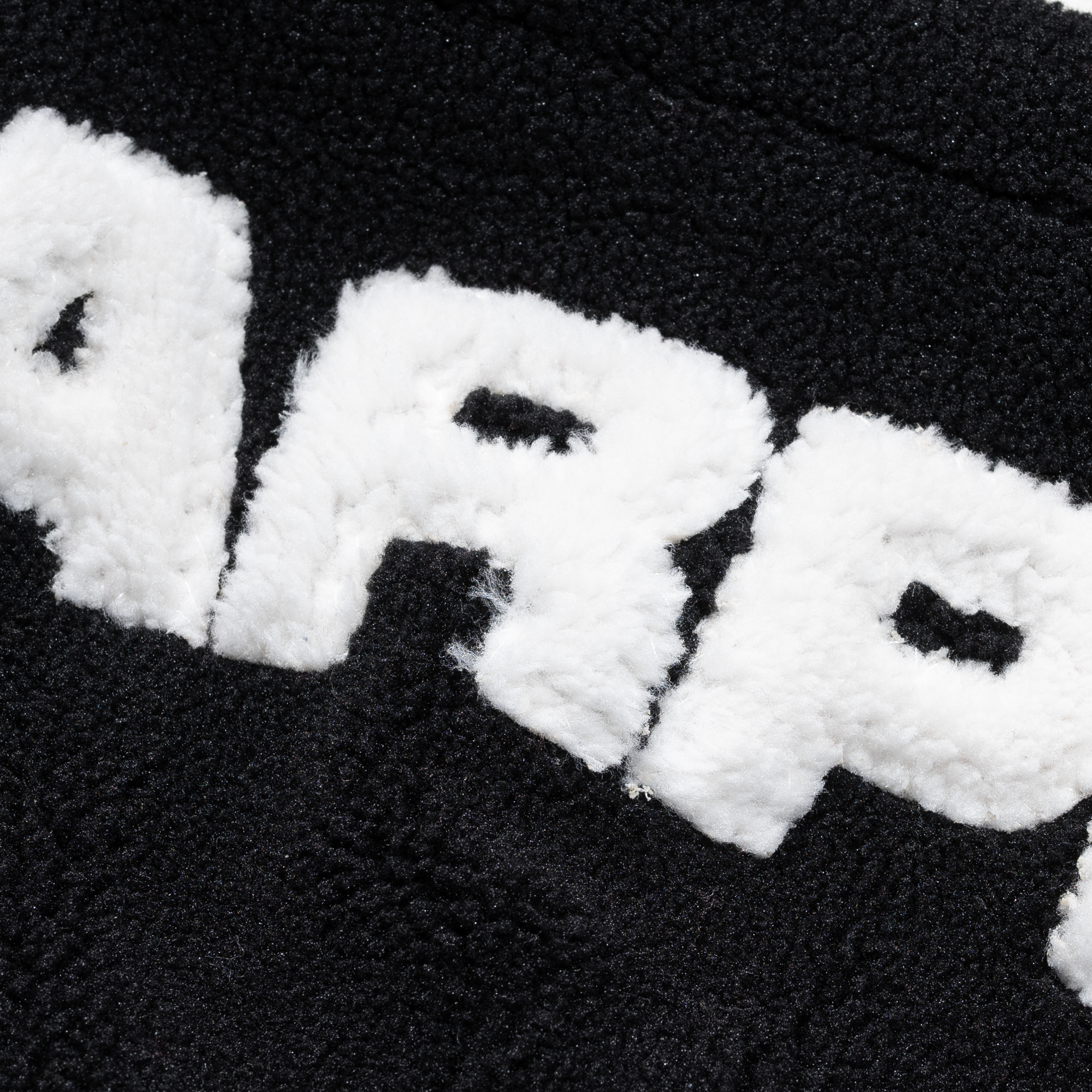 Sweat à Capuche en Polaire - Noir