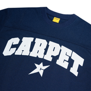 Carpet Jersey de Football - Bleu Marine