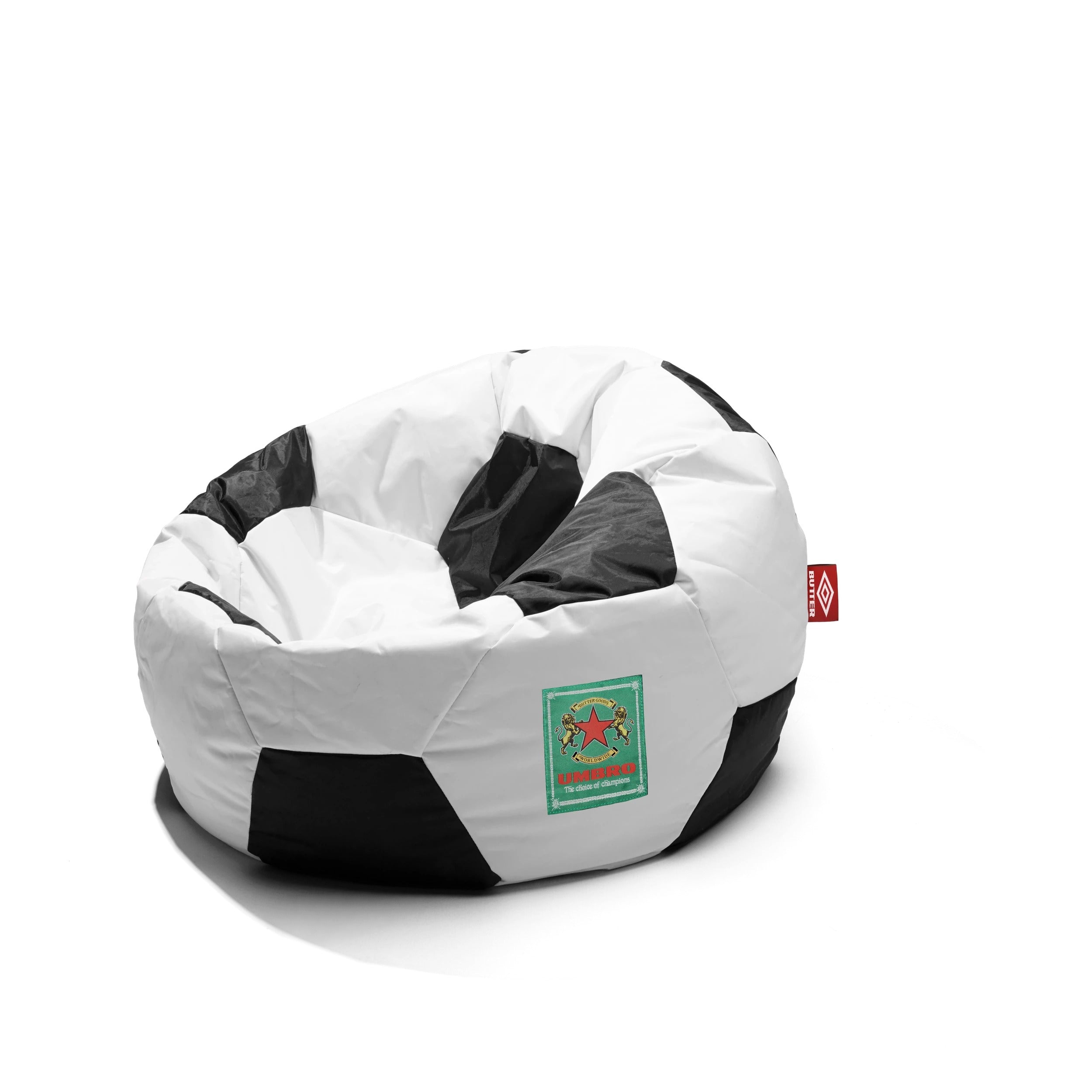 Pouf Football - Noir/Blanc