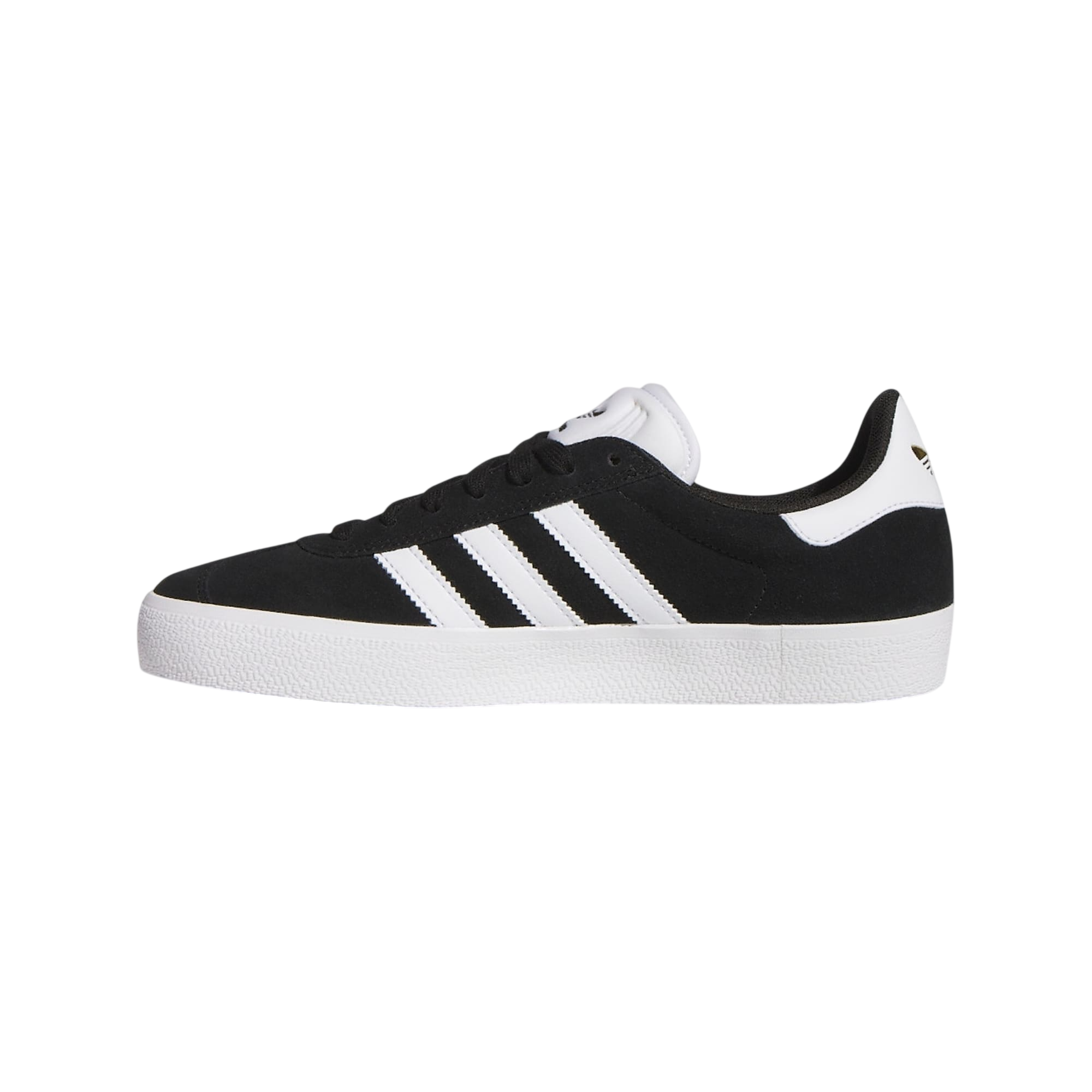 Adidas Gazelle ADV - Core Black/Cloud White/Gold Metallic – Palm