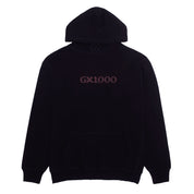 OG Logo Hoodie - Black W/ Burgundy Font