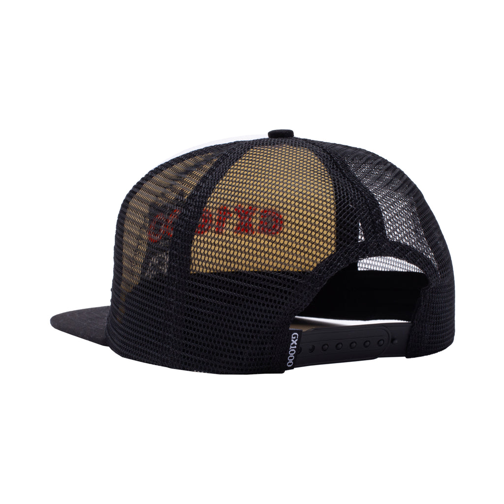 Owl Trucker Hat - Black/White