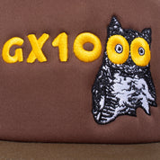 Owl Trucker Hat - Brown/Green