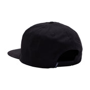 Bomb Hills Hat 5 Panel Polo Snapback - Black