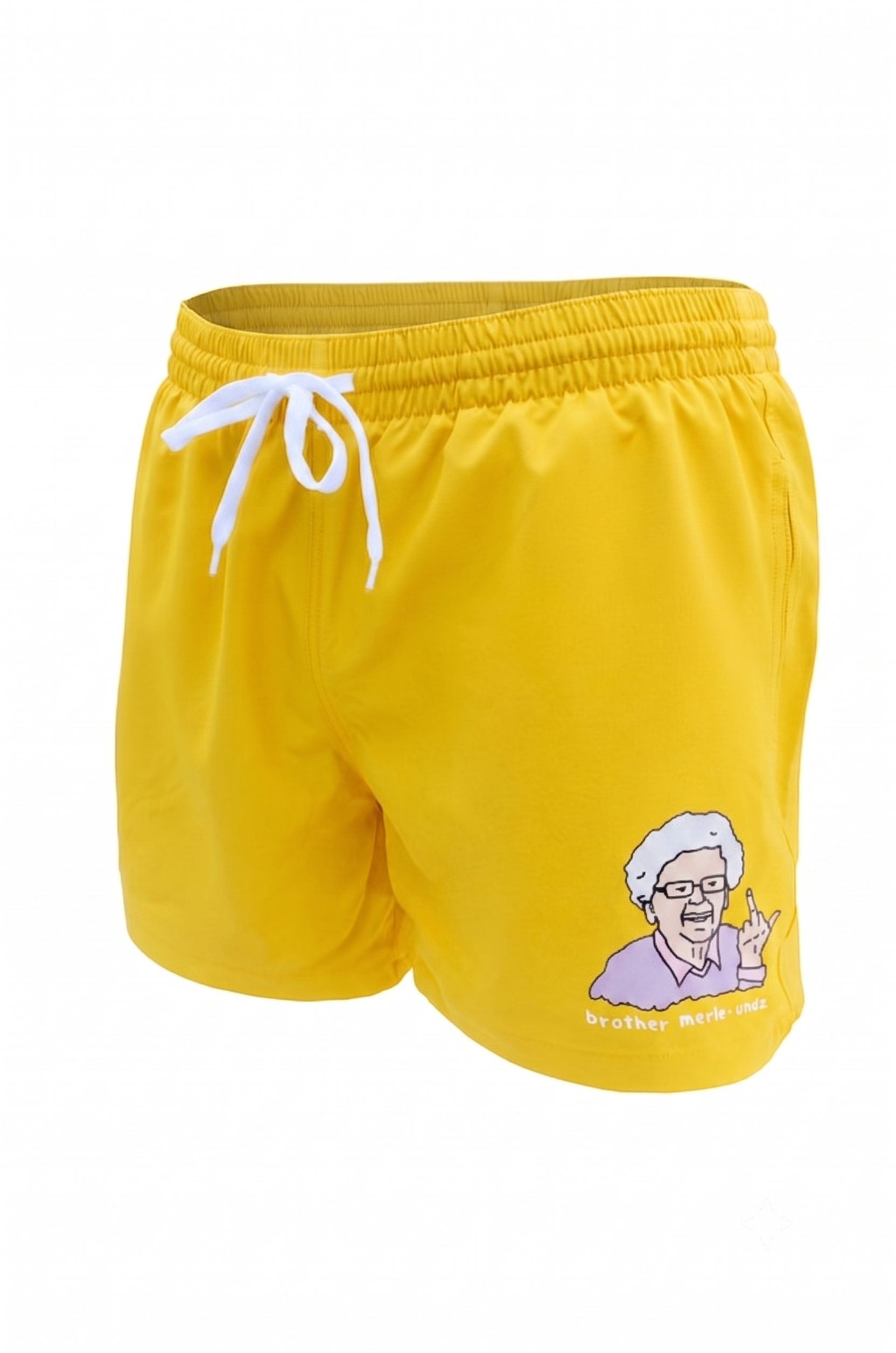 Undz x Brother Merle Swim Trunk - Yellow