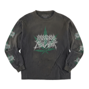Morbid Paradise LS T-Shirt - Vintage Black