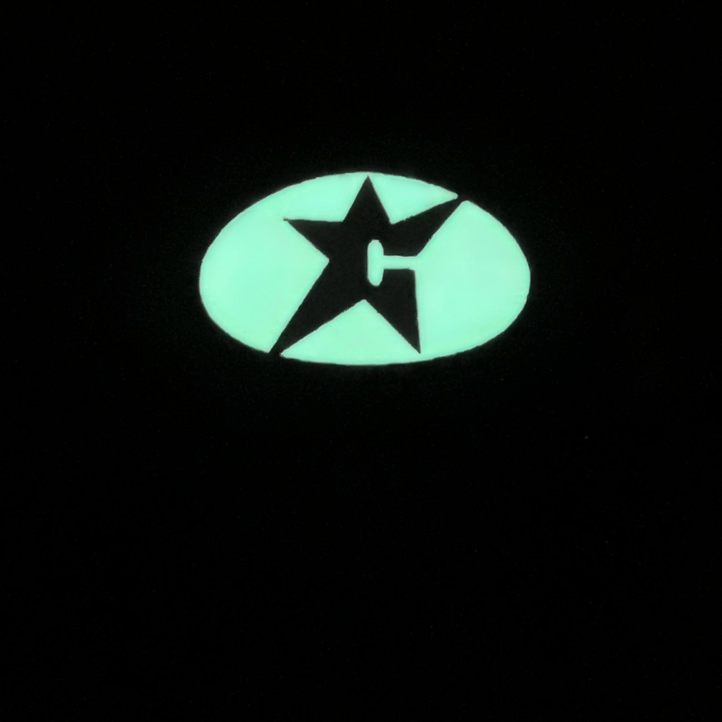 Casquette C-Star Phosphorescente - Noir