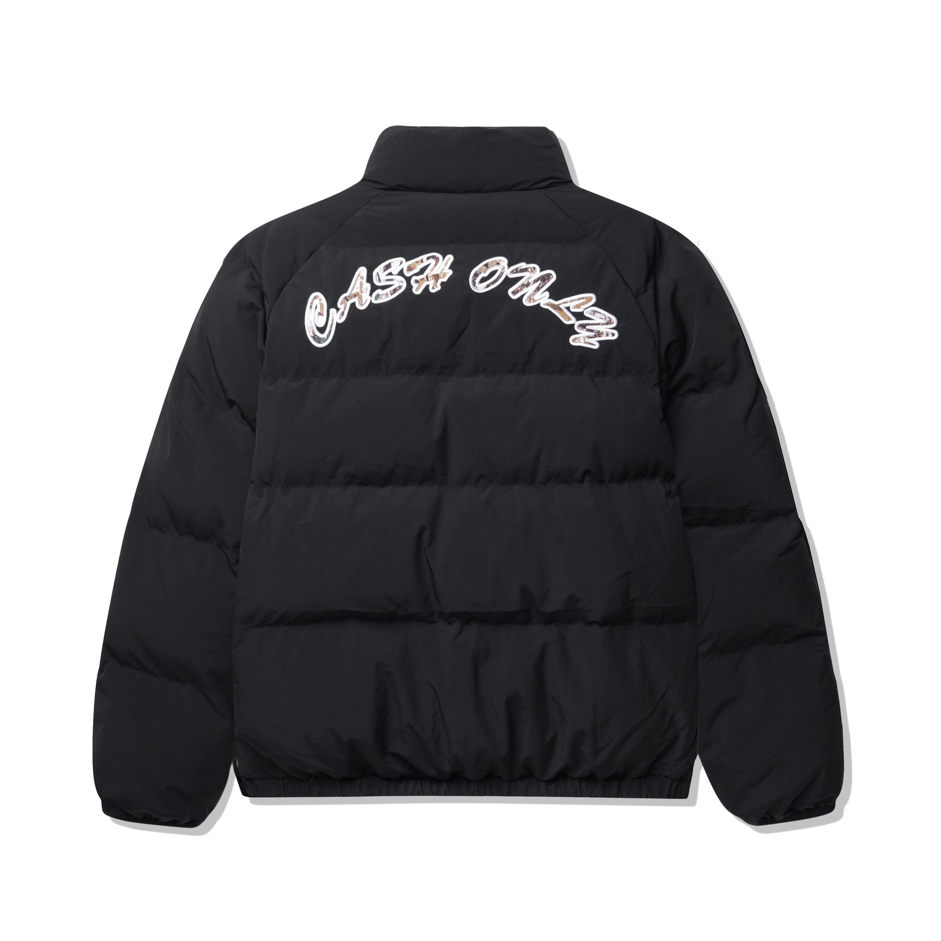 Grove Reversible Puffer Jacket - Black/Camo