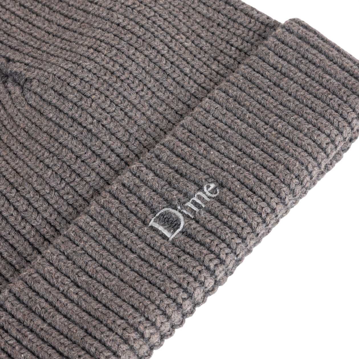 Rib Fold Beanie - Dark Gray