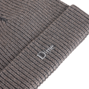 Rib Fold Beanie - Dark Gray