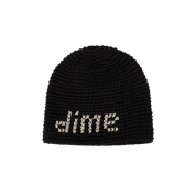 Tuque Skully en Crochet - Noir
