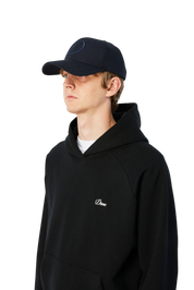 D Full Fit Cap - Herringbone Navy