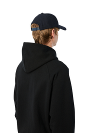 D Full Fit Cap - Herringbone Navy