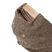 D Full Fit Cap - Herringbone Oak