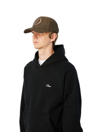 D Full Fit Cap - Herringbone Oak