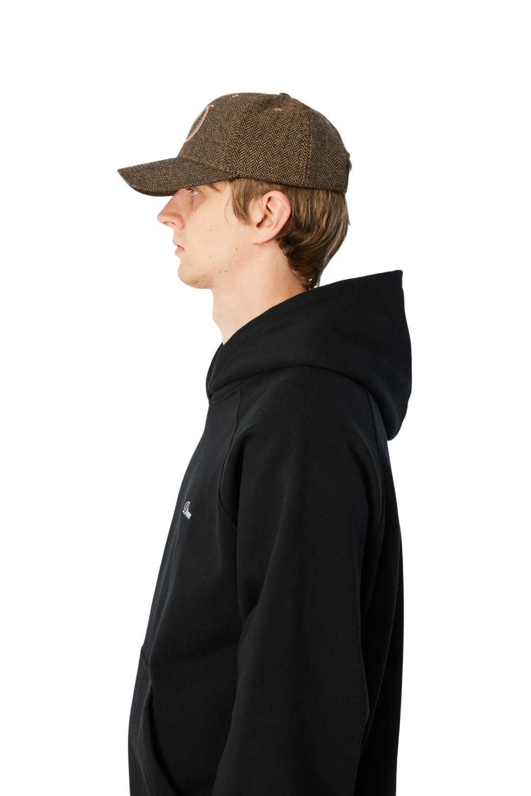 D Full Fit Cap - Herringbone Oak