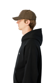 D Full Fit Cap - Herringbone Oak