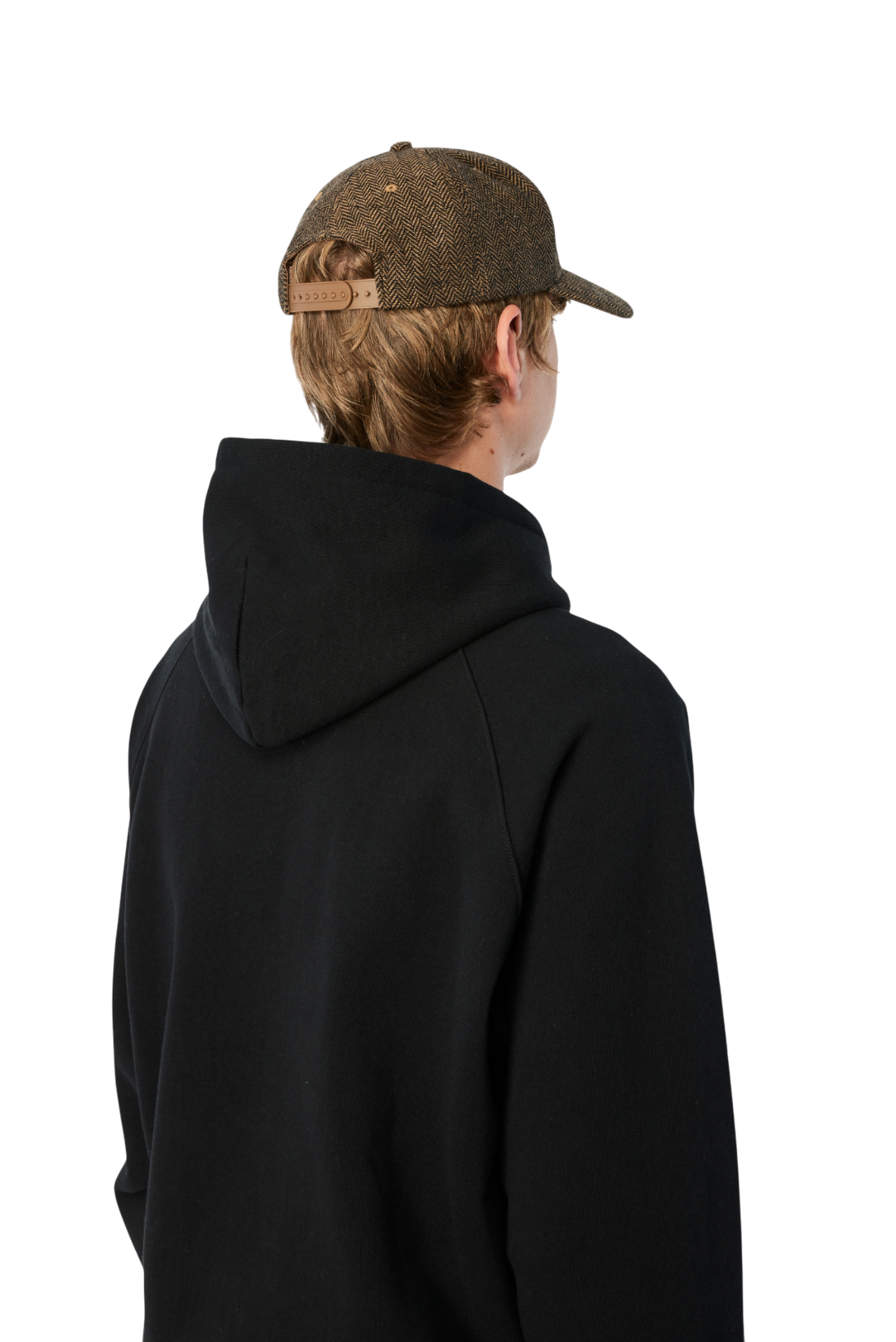 D Full Fit Cap - Herringbone Oak