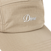 Cursive Earflap Cap - Tan