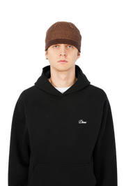 Wave Knit Skully - Brown