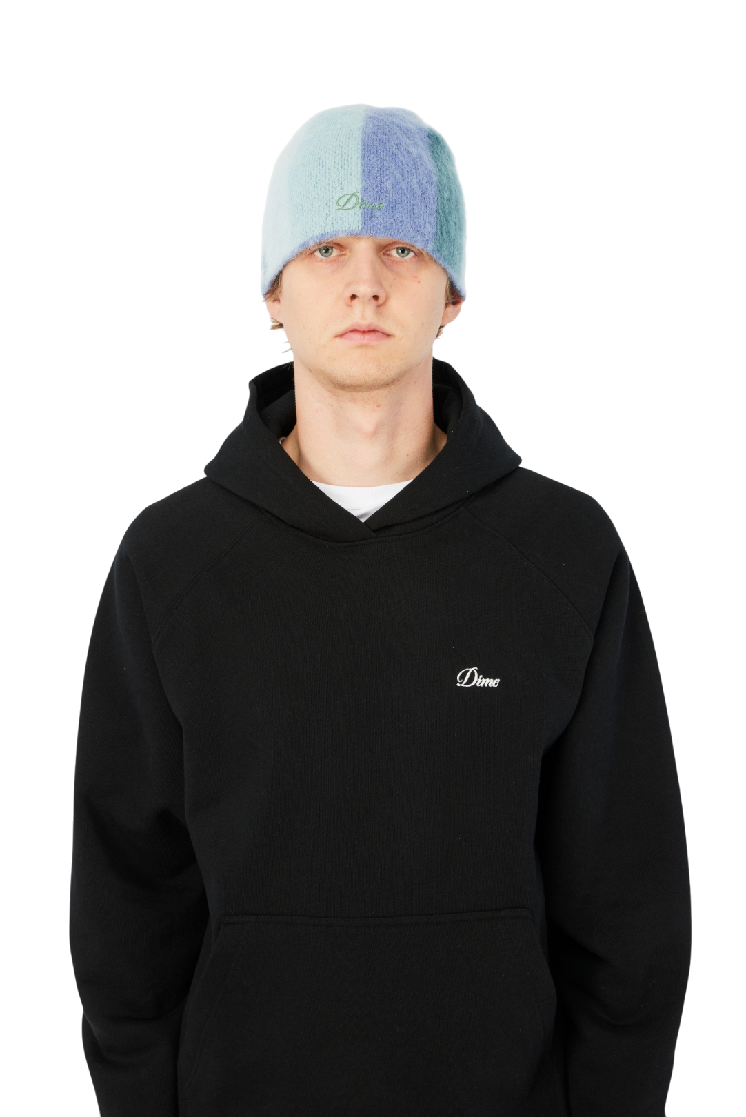 Mohair Skully - Blue Multi