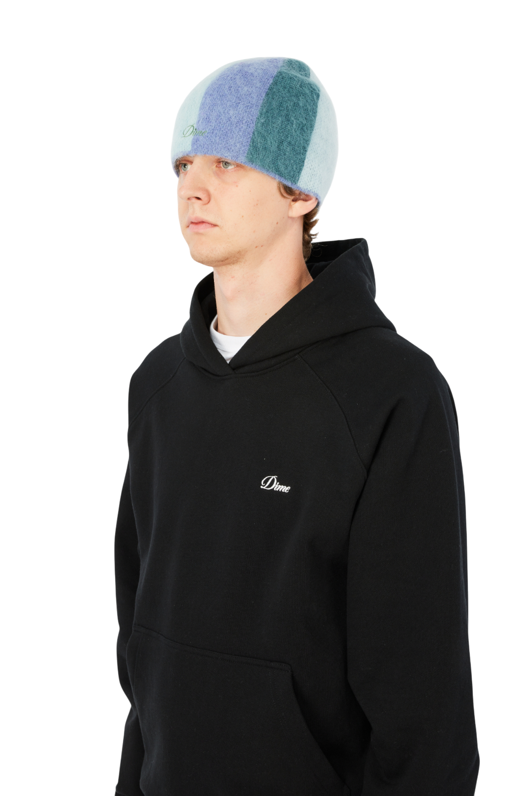 Mohair Skully - Blue Multi