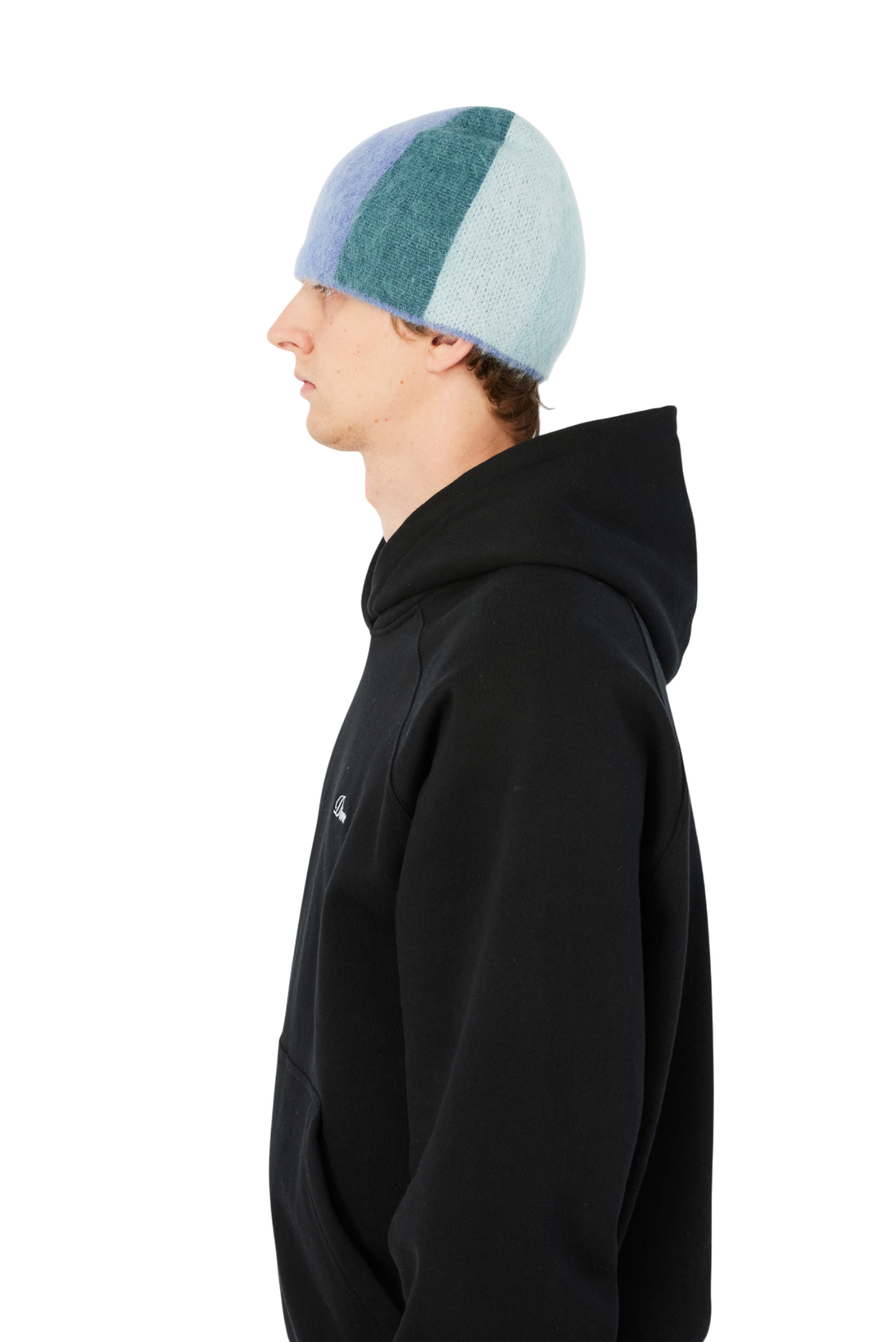 Mohair Skully - Blue Multi