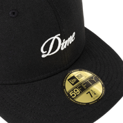 Cursive New Era Cap - Black