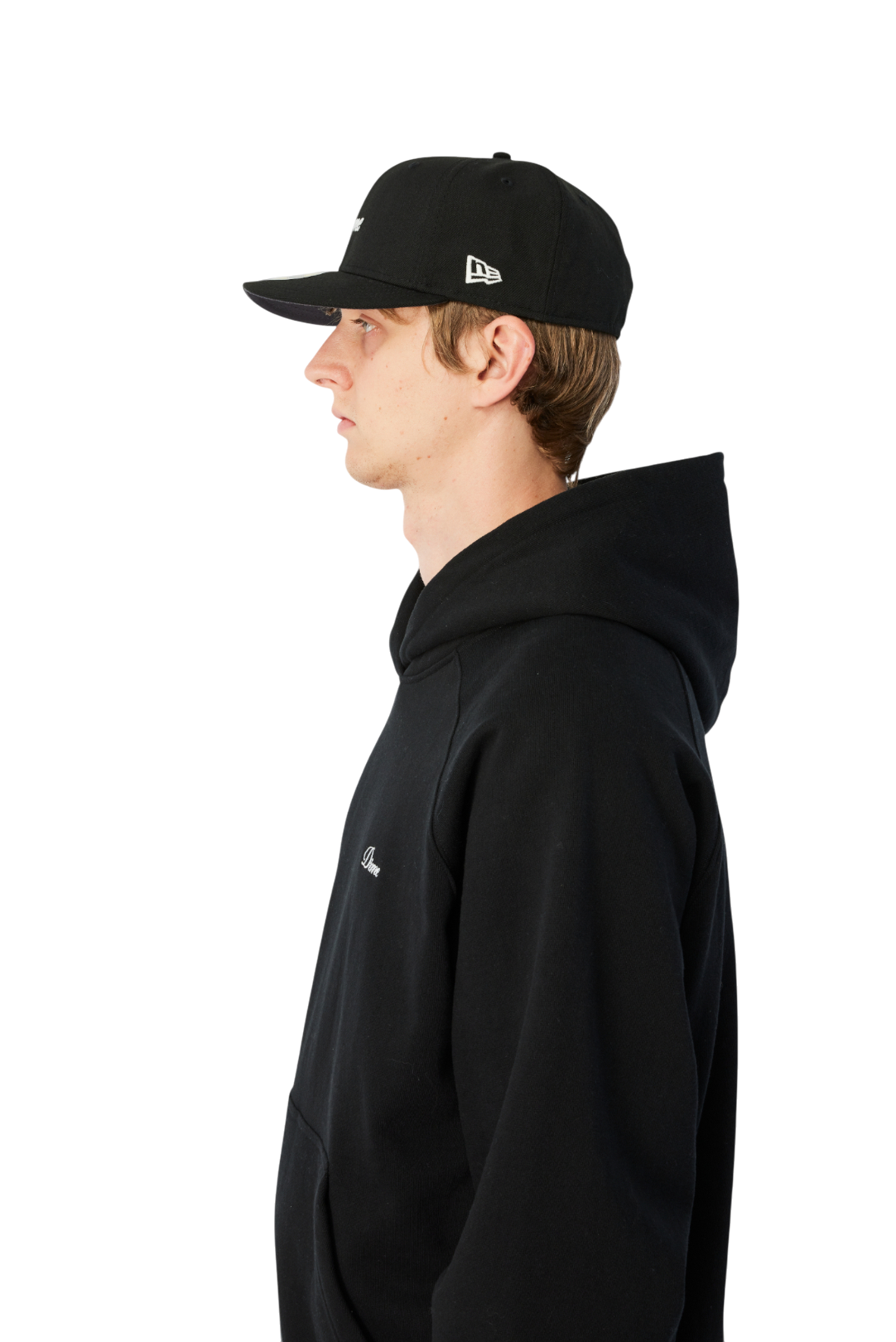 Cursive New Era Cap - Black