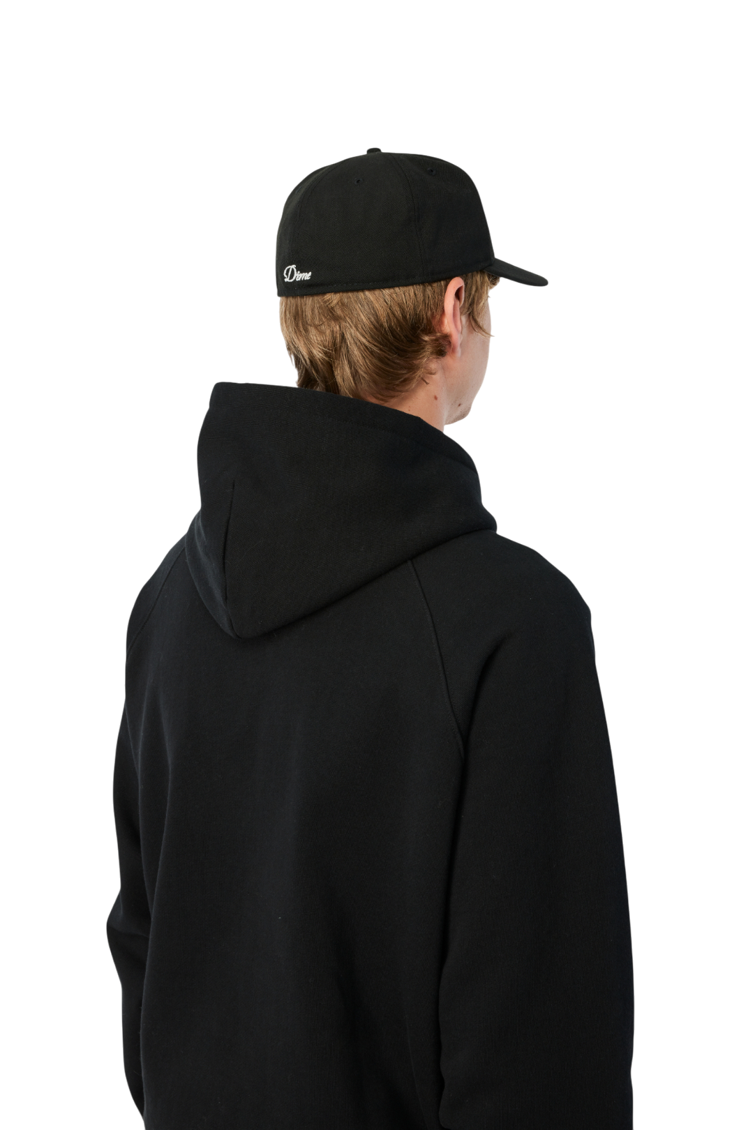 Cursive New Era Cap - Black