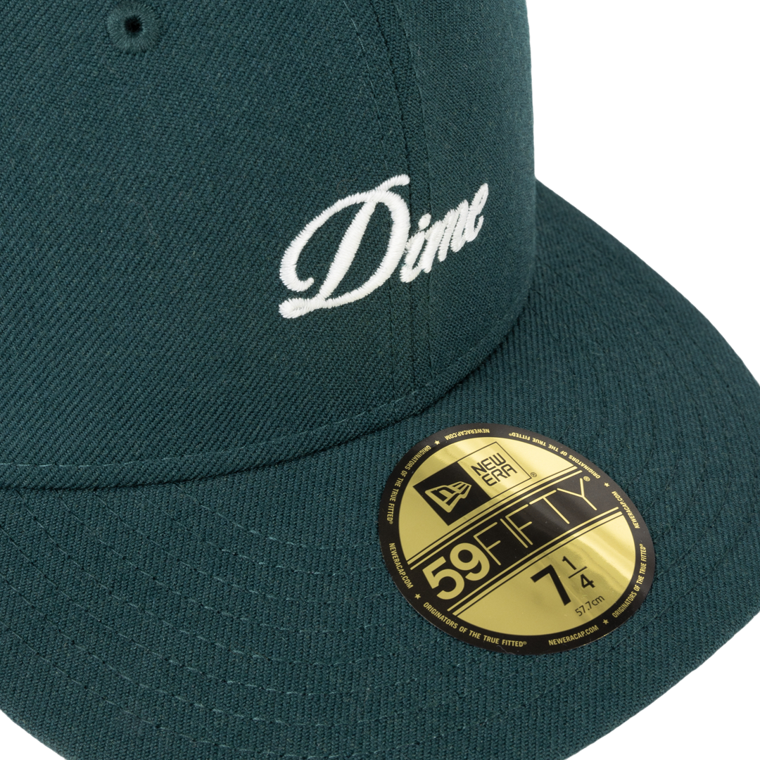 Cursive New Era Cap - Evergreen