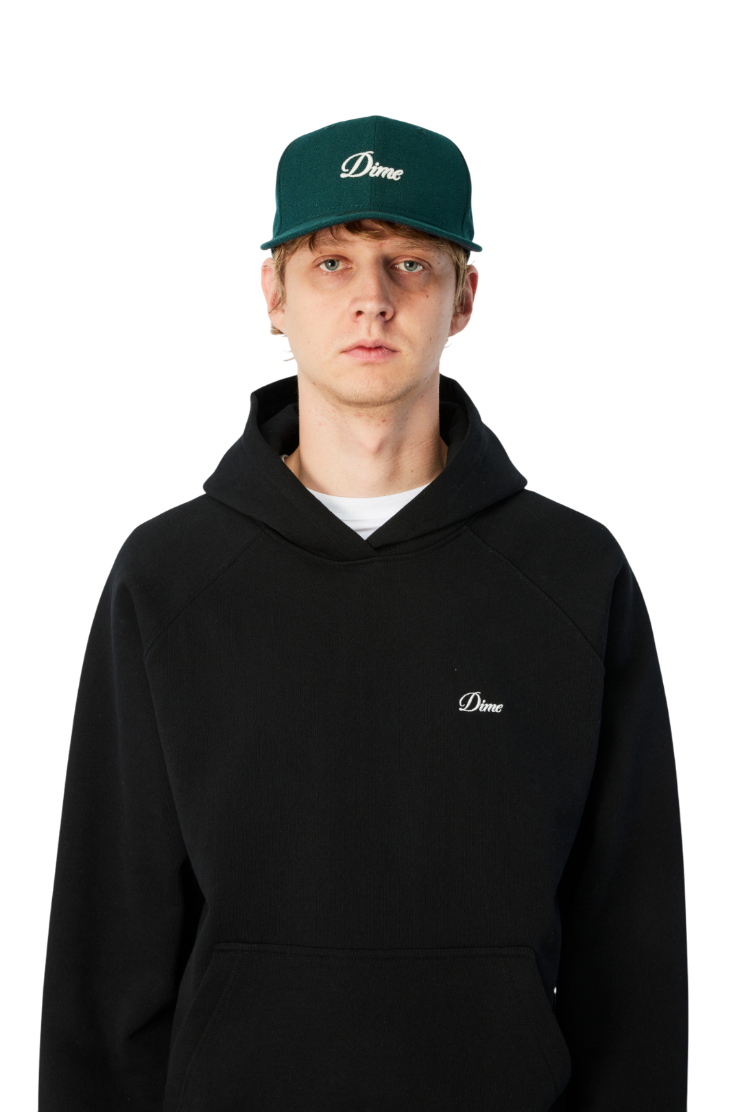 Cursive New Era Cap - Evergreen