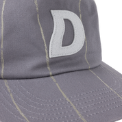 Pinstriped Worker Casquette - Gris