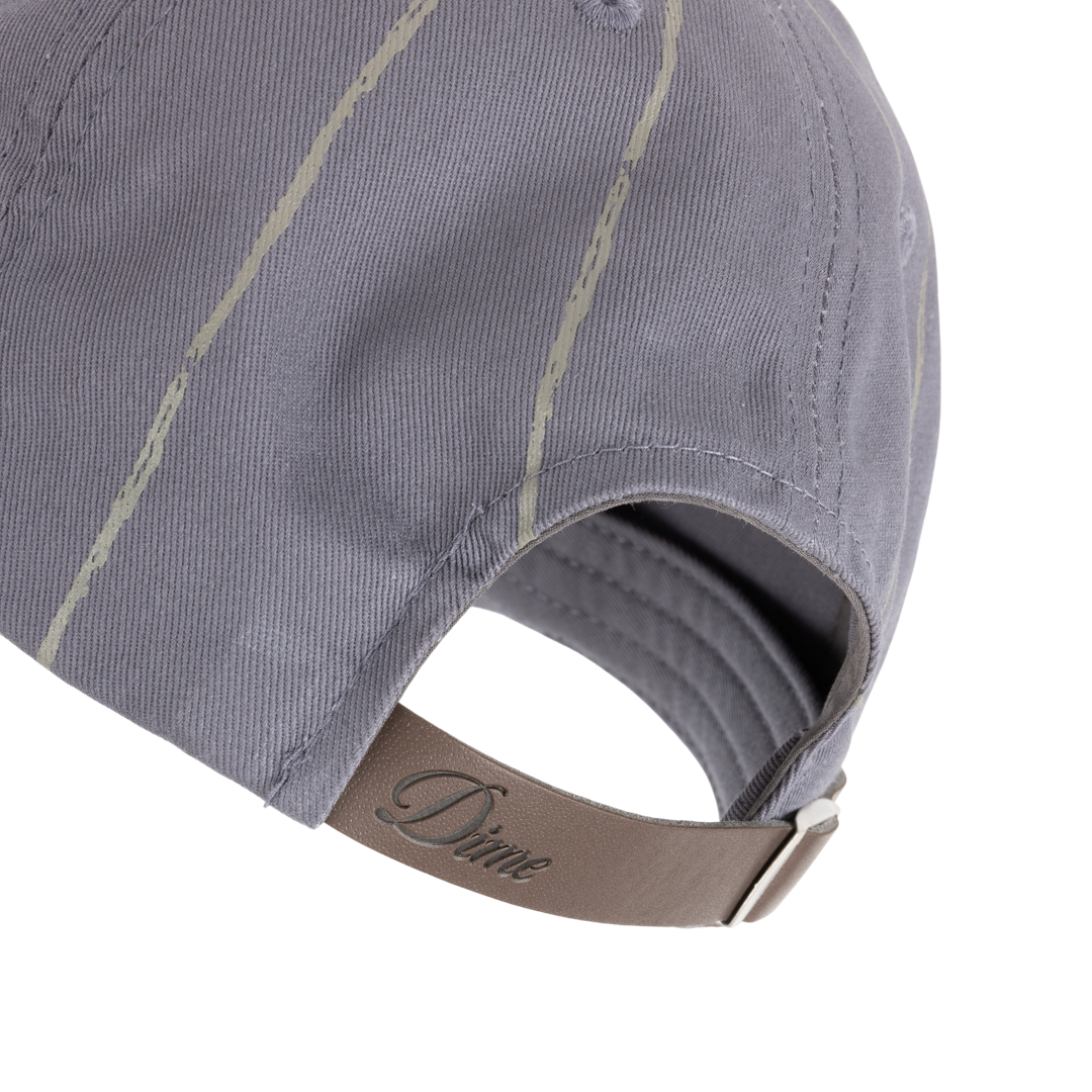 Pinstriped Worker Casquette - Gris