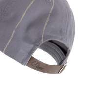 Pinstriped Worker Casquette - Gris