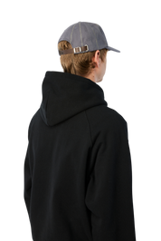 Pinstriped Worker Casquette - Gris