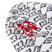 Chopper Beanie à Revers - Blanc